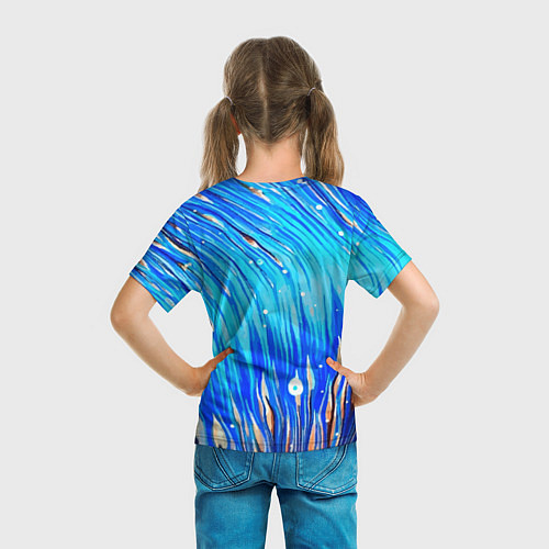 Детская футболка Морские водоросли! / 3D-принт – фото 6