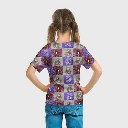 Детская футболка Медведи на ковре / 3D-принт – фото 6