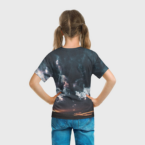 Детская футболка Закат / 3D-принт – фото 6