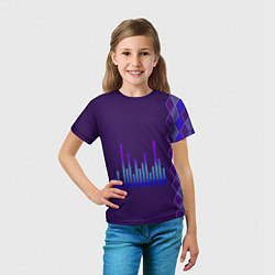 Футболка детская Эквалайзер, цвет: 3D-принт — фото 2
