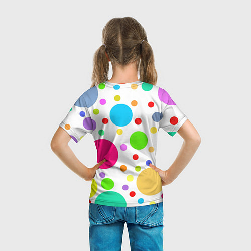 Детская футболка Polka dot / 3D-принт – фото 6