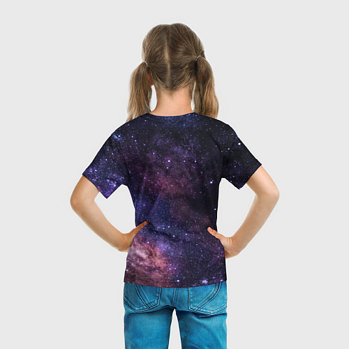 Детская футболка Звёздное небо / 3D-принт – фото 6