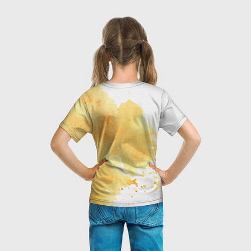 Детская футболка Hipster unicorn / 3D-принт – фото 6