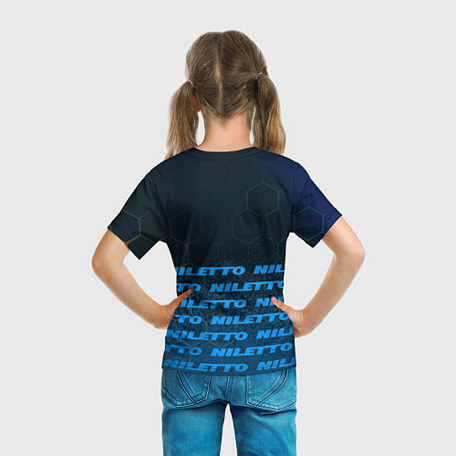 Детская футболка Нилетто - Спрей Паттерн / 3D-принт – фото 6