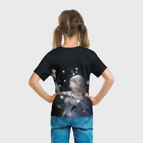 Детская футболка ЛЮМИН LUMINE GENSHIN / 3D-принт – фото 6