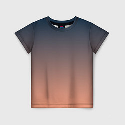 Футболка детская PREDAWN GRADIENT, цвет: 3D-принт