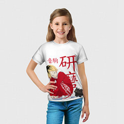 Футболка детская Кенма Козуме, Haikyuu!!, цвет: 3D-принт — фото 2