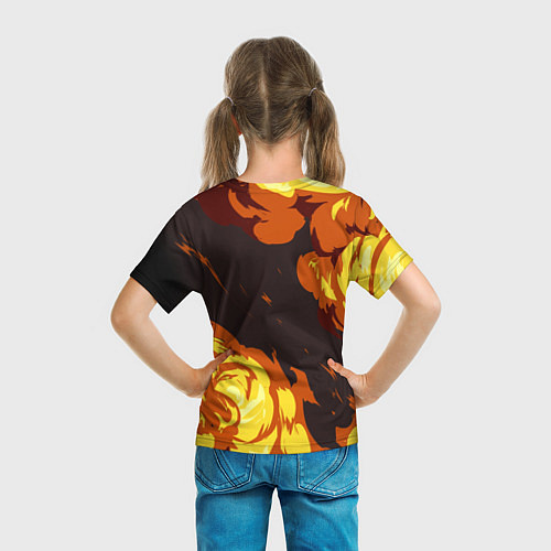 Детская футболка PIRO ПИРО ГЕНШИН / 3D-принт – фото 6