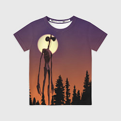 Детская футболка Gradient Forest Siren Head