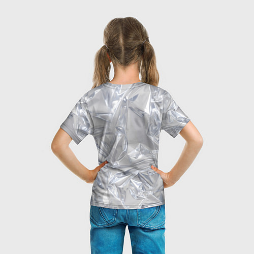 Детская футболка Голографичная фольга / 3D-принт – фото 6