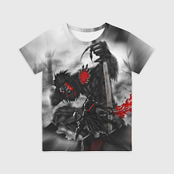 Футболка детская Sekiro shadows die twice спина Z, цвет: 3D-принт