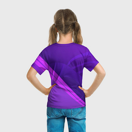 Детская футболка Fortnite Blue Jade / 3D-принт – фото 6