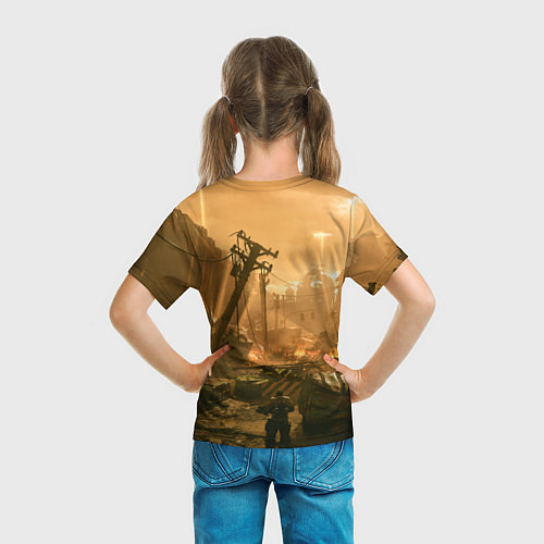 Детская футболка GEARS OF WAR ШЕСТЕРЕНКИ Z / 3D-принт – фото 6