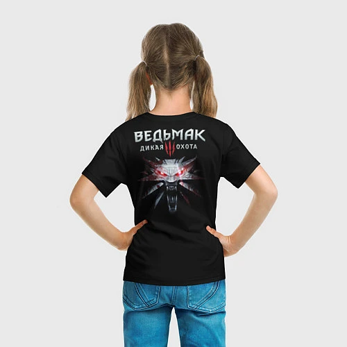 Детская футболка Witcher III / 3D-принт – фото 6