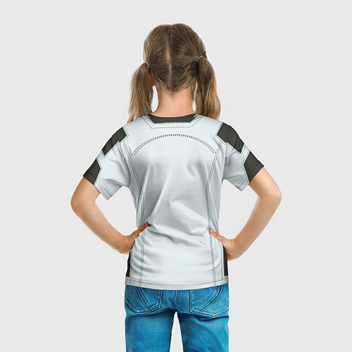 Детская футболка Скафандр SpaсeX / 3D-принт – фото 6