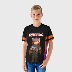 Футболка детская ROBLOX РОБЛОКС Z, цвет: 3D-принт — фото 2