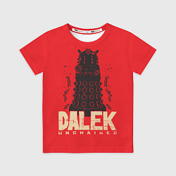 Футболка детская Dalek, цвет: 3D-принт