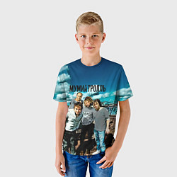 Футболка детская Мумий Тролль Владивосток 2000, цвет: 3D-принт — фото 2