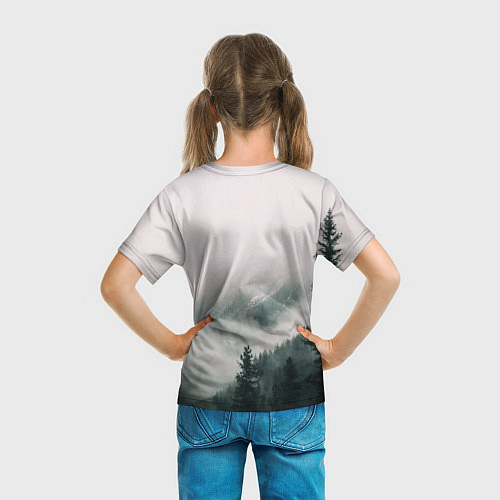 Детская футболка FENRIR РУНЫ RUNES Z / 3D-принт – фото 6
