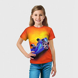 Футболка детская Hot Wheels Хот Вилс, цвет: 3D-принт — фото 2