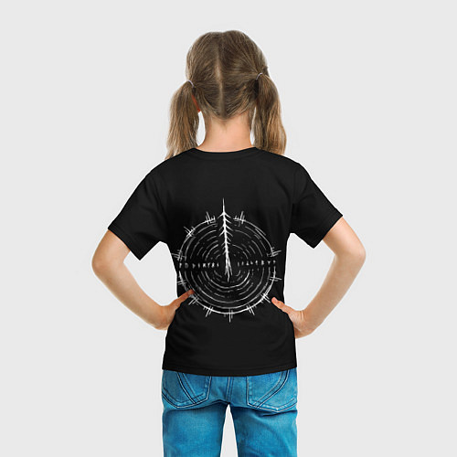 Детская футболка ФУТАРК РУНА RUNE спина Z / 3D-принт – фото 6