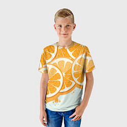 Футболка детская АПЕЛЬСИН ORANGE, цвет: 3D-принт — фото 2
