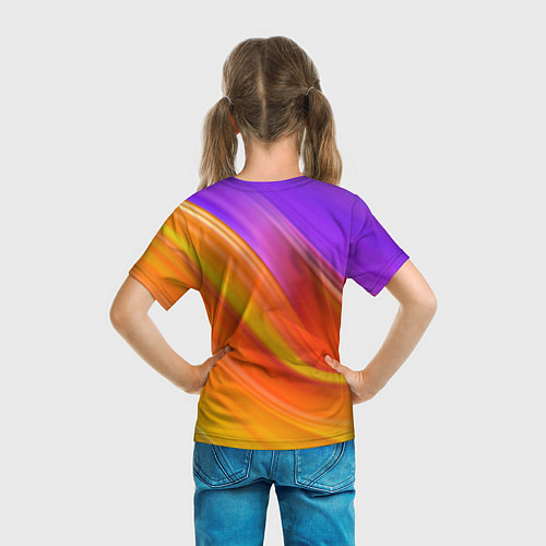 Детская футболка Единорог Unicorn Rainbow Z / 3D-принт – фото 6