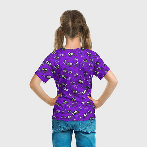 Детская футболка Вредные паучки / 3D-принт – фото 6