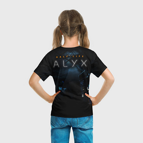 Детская футболка HL Alyx / 3D-принт – фото 6