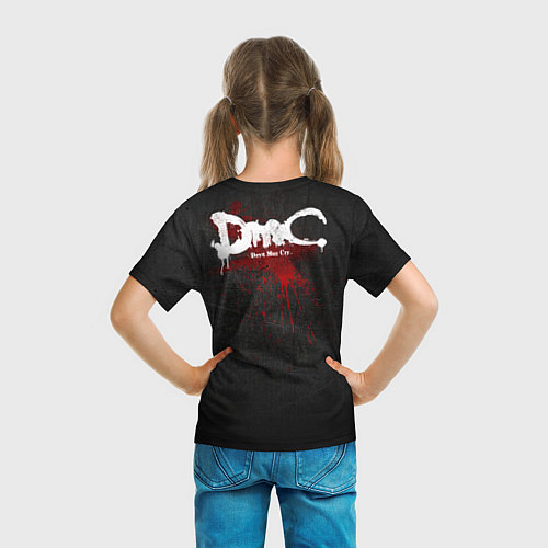 Детская футболка Black Dante / 3D-принт – фото 6