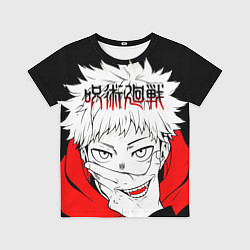 Футболка детская Jujutsu Kaisen, Юдзи Итадори, цвет: 3D-принт
