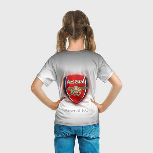 Детская футболка F C Arsenal / 3D-принт – фото 6