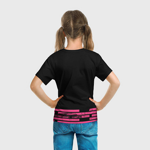 Детская футболка Игра в кальмара: Лого / 3D-принт – фото 6