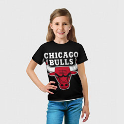 Футболка детская B C Chicago Bulls, цвет: 3D-принт — фото 2