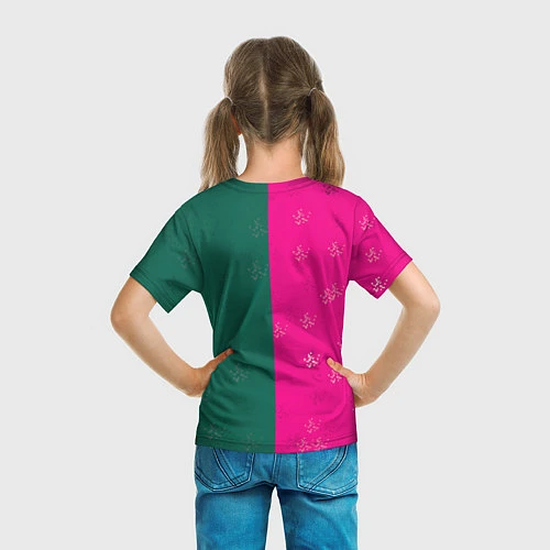 Детская футболка Игра в кальмара: Противостояние / 3D-принт – фото 6