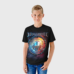 Футболка детская Megadeth, Super Collider, цвет: 3D-принт — фото 2