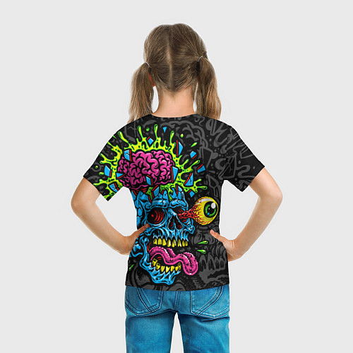 Детская футболка Взрыв мозгов / 3D-принт – фото 6