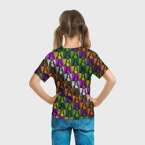 Детская футболка Damiano David Colors / 3D-принт – фото 6