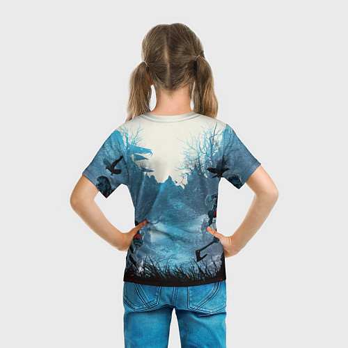 Детская футболка ASSASSINS CREED VALHALLA ВАЛЬГАЛЛА ЭЙВОР / 3D-принт – фото 6