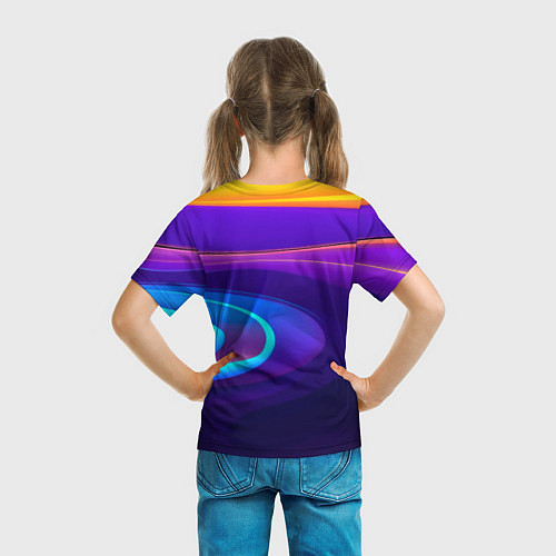 Детская футболка Аква принт / 3D-принт – фото 6