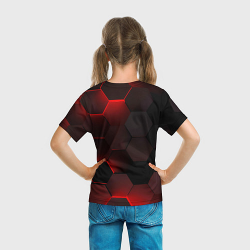 Детская футболка Meg BrawlStars 3D / 3D-принт – фото 6
