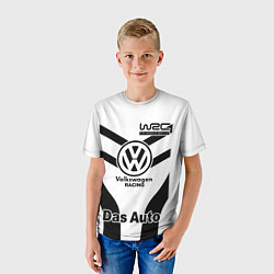 Футболка детская Volkswagen Das Auto, цвет: 3D-принт — фото 2