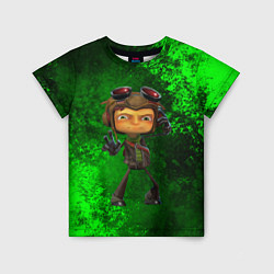 Футболка детская Psychonauts 2 Распутин, цвет: 3D-принт