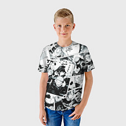 Футболка детская Магическая битва Jujutsu Kaisen манга, цвет: 3D-принт — фото 2