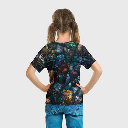 Детская футболка Джаггернаут, ДОТА 2 / 3D-принт – фото 6