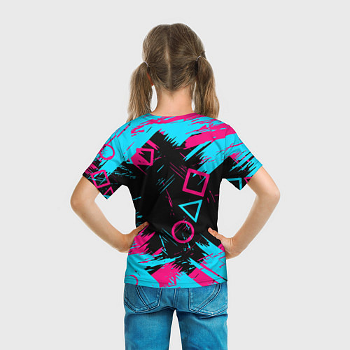 Детская футболка SQUID GAME ИГРА В КАЛЬМАРА DOLL, / 3D-принт – фото 6