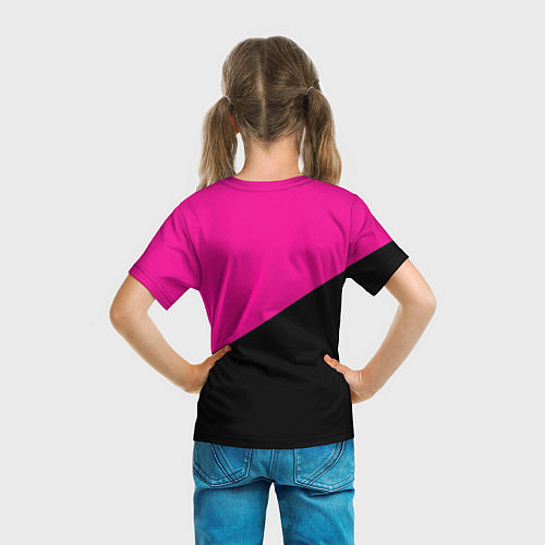 Детская футболка Игра в Кальмара-Стражи / 3D-принт – фото 6
