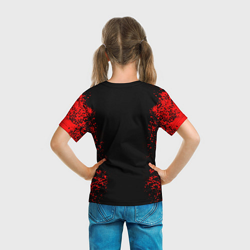 Детская футболка NISSAN RED / 3D-принт – фото 6