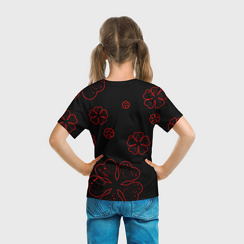 Детская футболка Чёрный клевер: Black clover / 3D-принт – фото 6