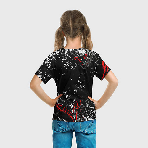 Детская футболка Берсерк Черная маска / 3D-принт – фото 6